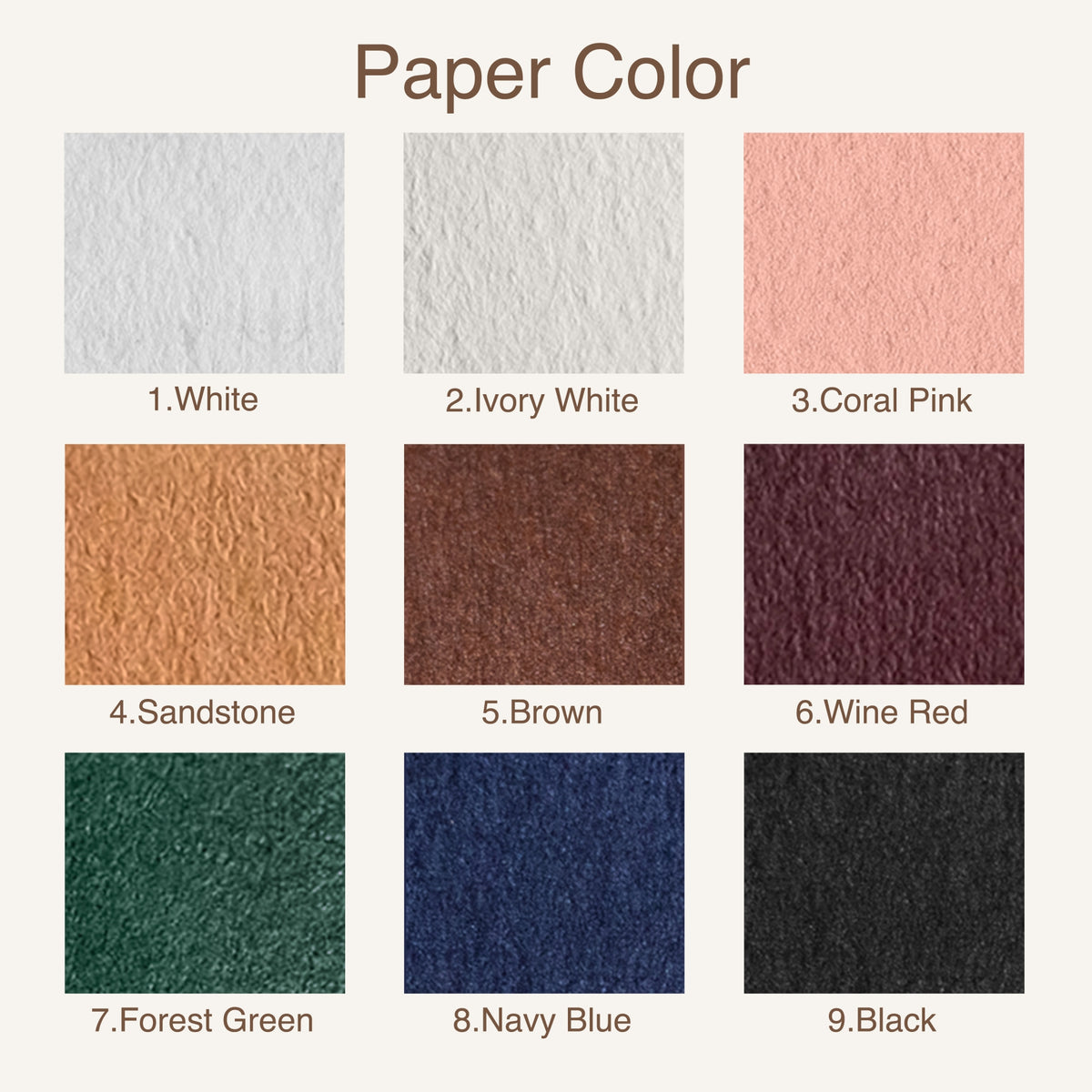 Stamprints personalisiert Etikettenpapier Farbe 2