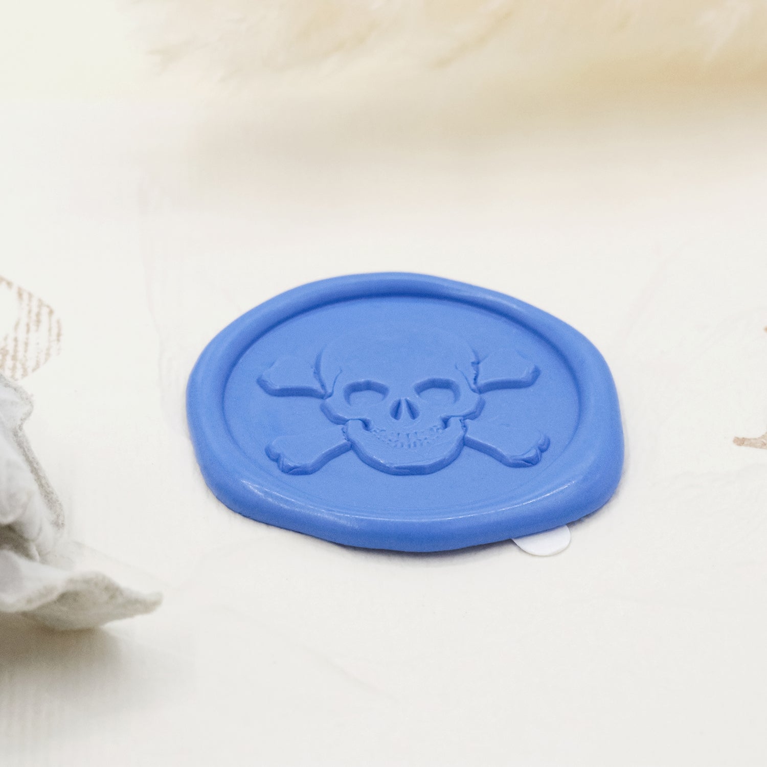 Stamprints 3D Relief Skull Self-adhesive Wax Seal Stickers 4