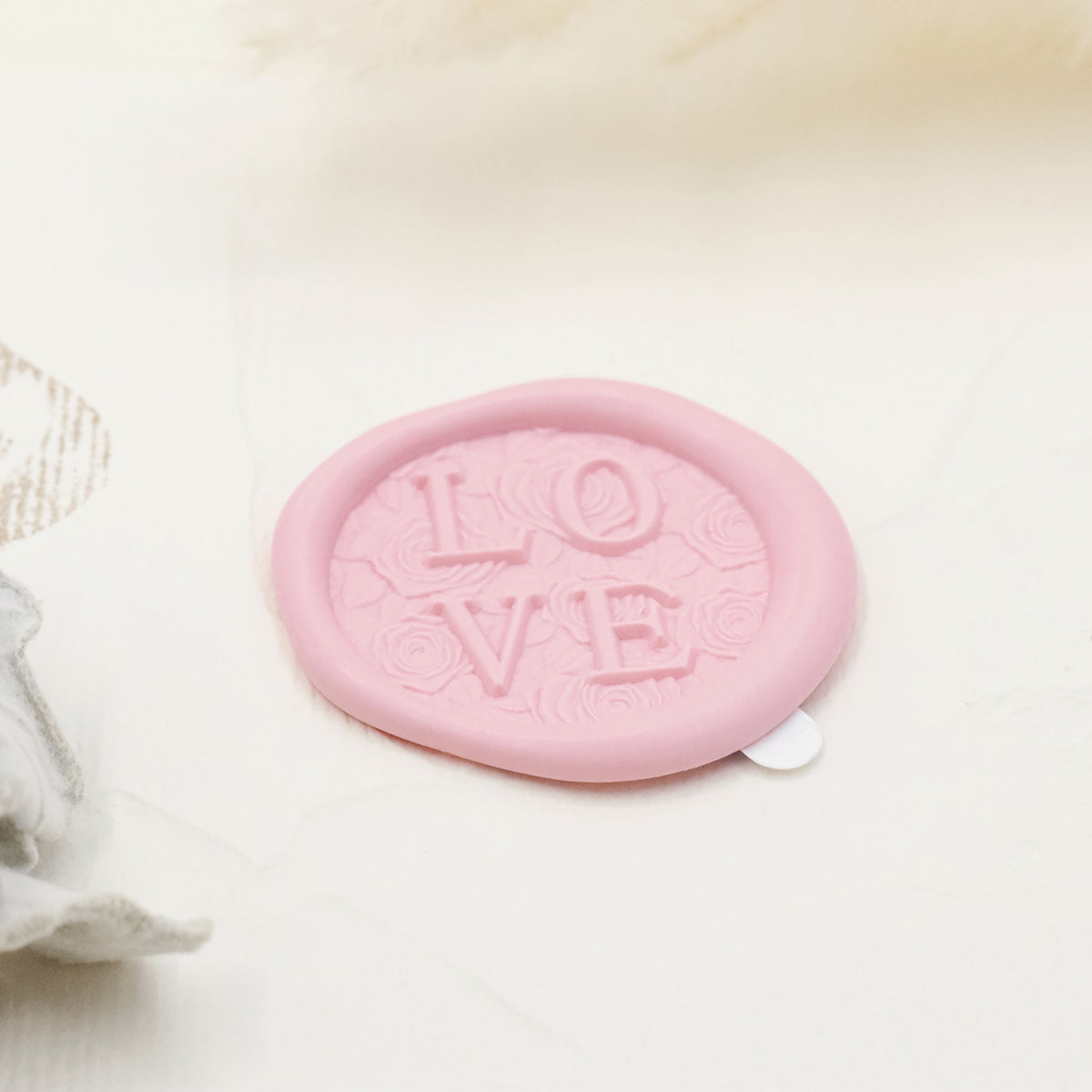 Stamprints 3D Relief Love Self-adhesive Wax Seal Stickers 4
