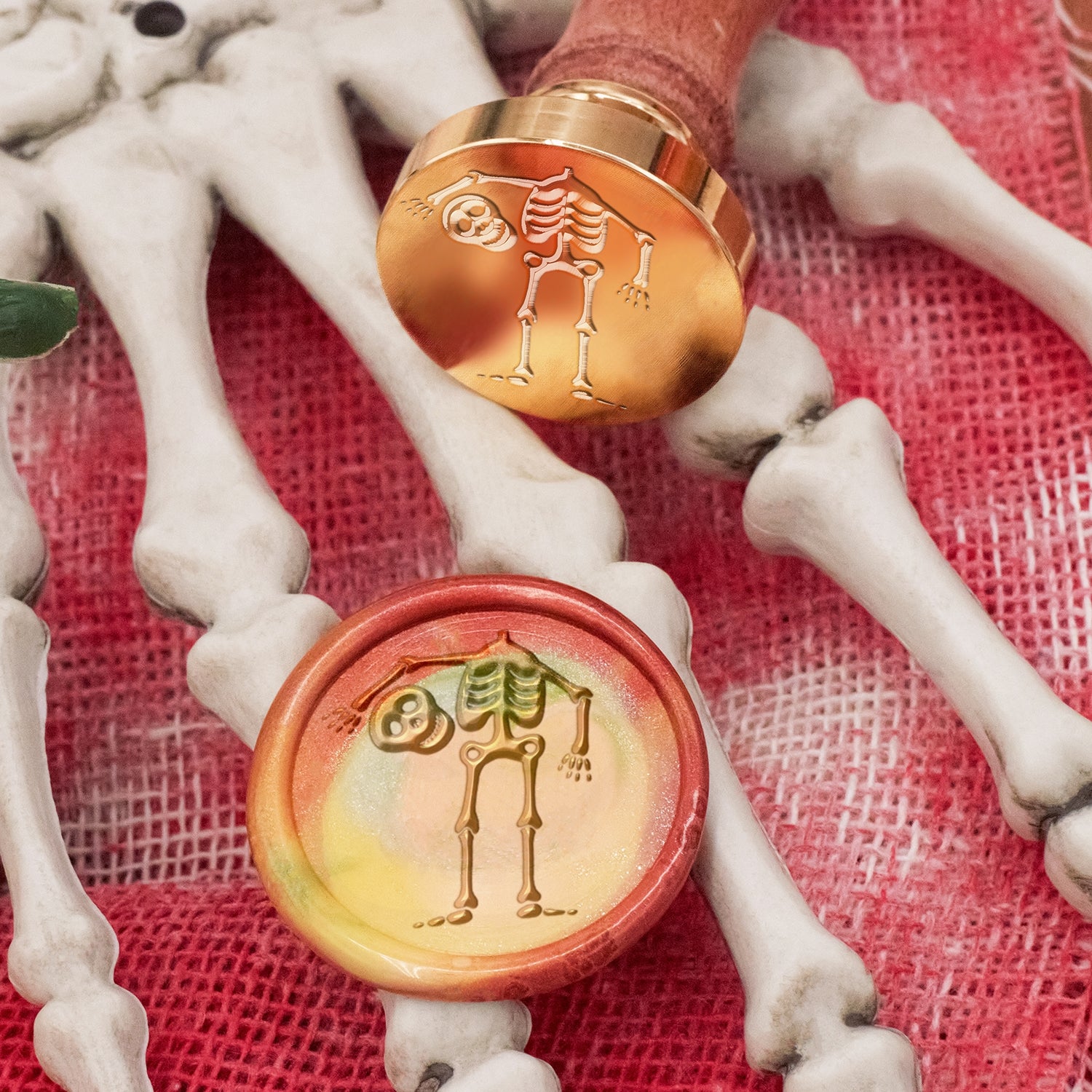 Tampon Encreur Sceau de Cire Halloween - Style 7 1