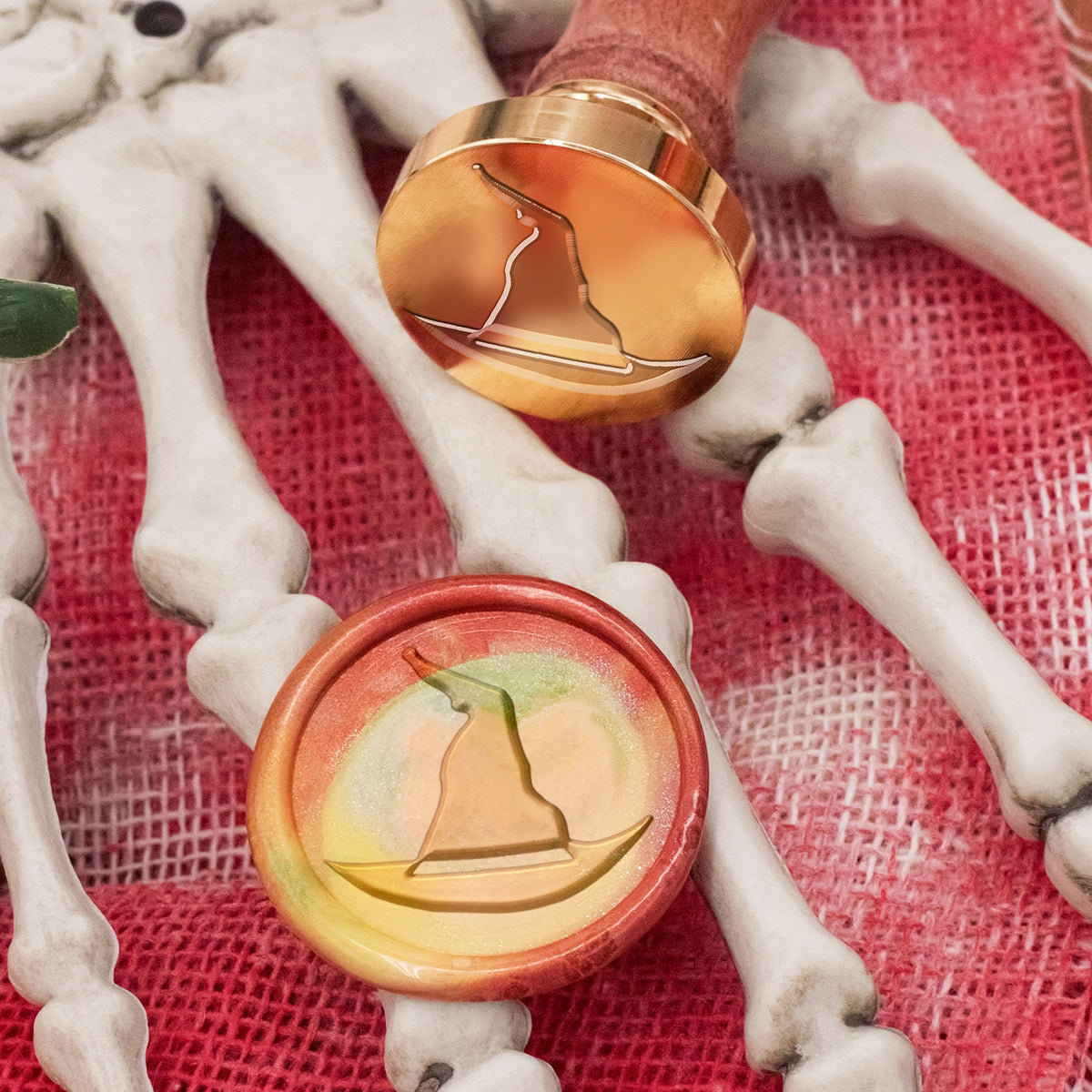 Tampon Encreur Sceau de Cire Halloween - Style 4 1
