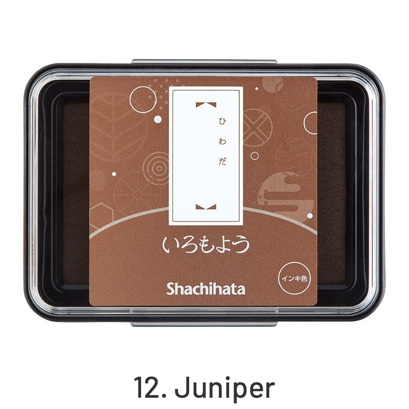 Japan Shachihata Oil Pigment Rubber Stamp Ink Pad sku-12