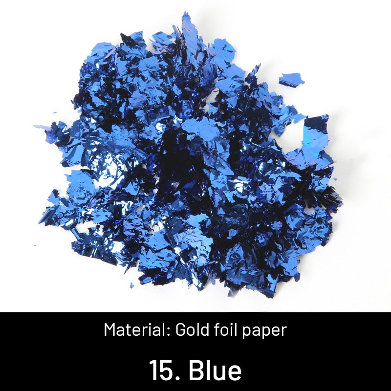 DIY Decorative Crushed Gold Leaves sku-15