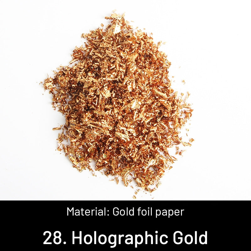 DIY Decorative Crushed Gold Leaves sku-28