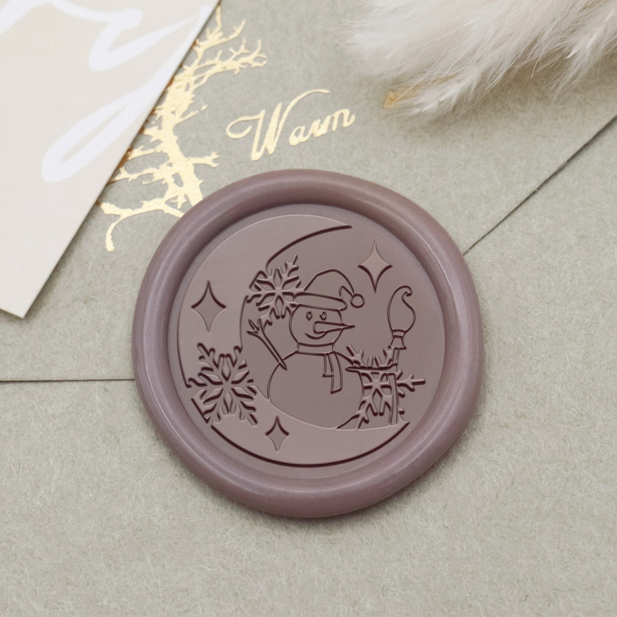 Weihnachts-Siegelwachs-Siegelstempel (27 Designs)-21 1