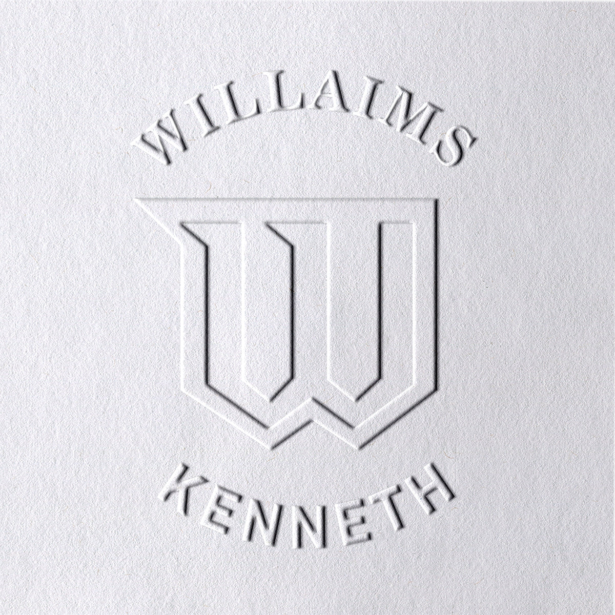 Custom Logo Font Name Embosser 411