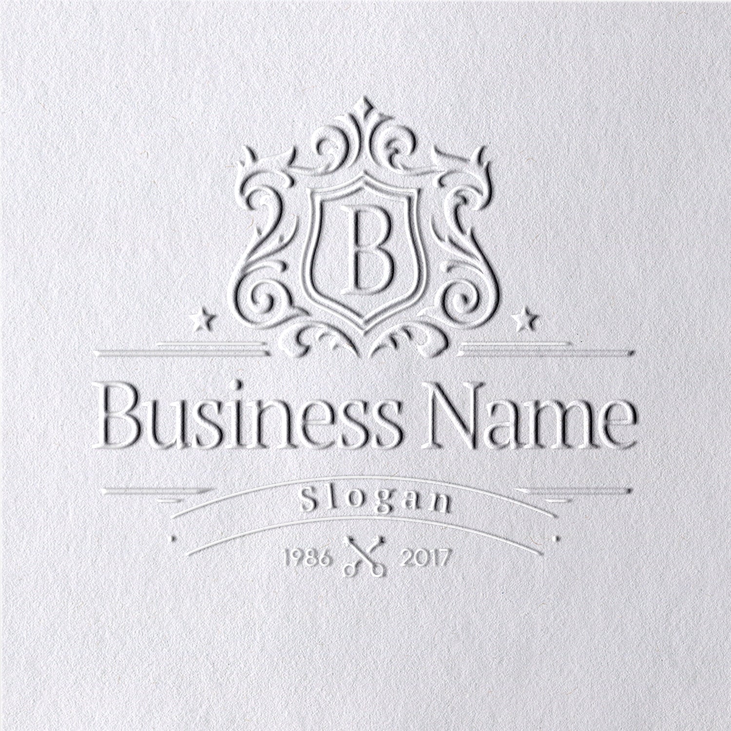Sello en Seco con Logo Personalizado - Estilo 12 121