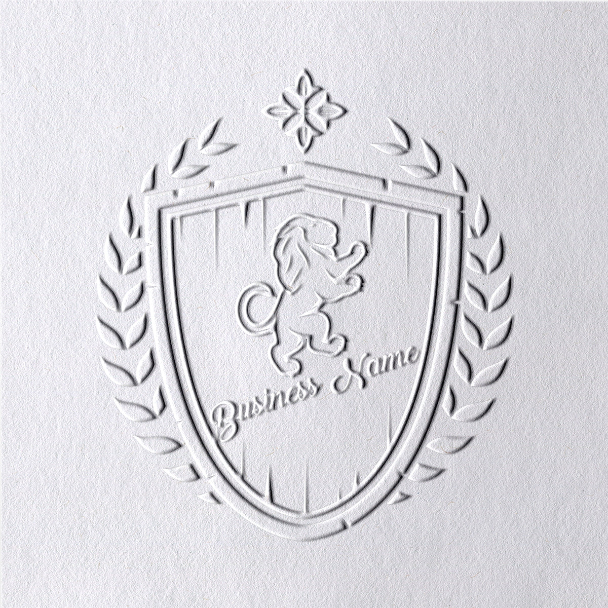 Sello en Seco de Logo Personalizado - Estilo 20 201