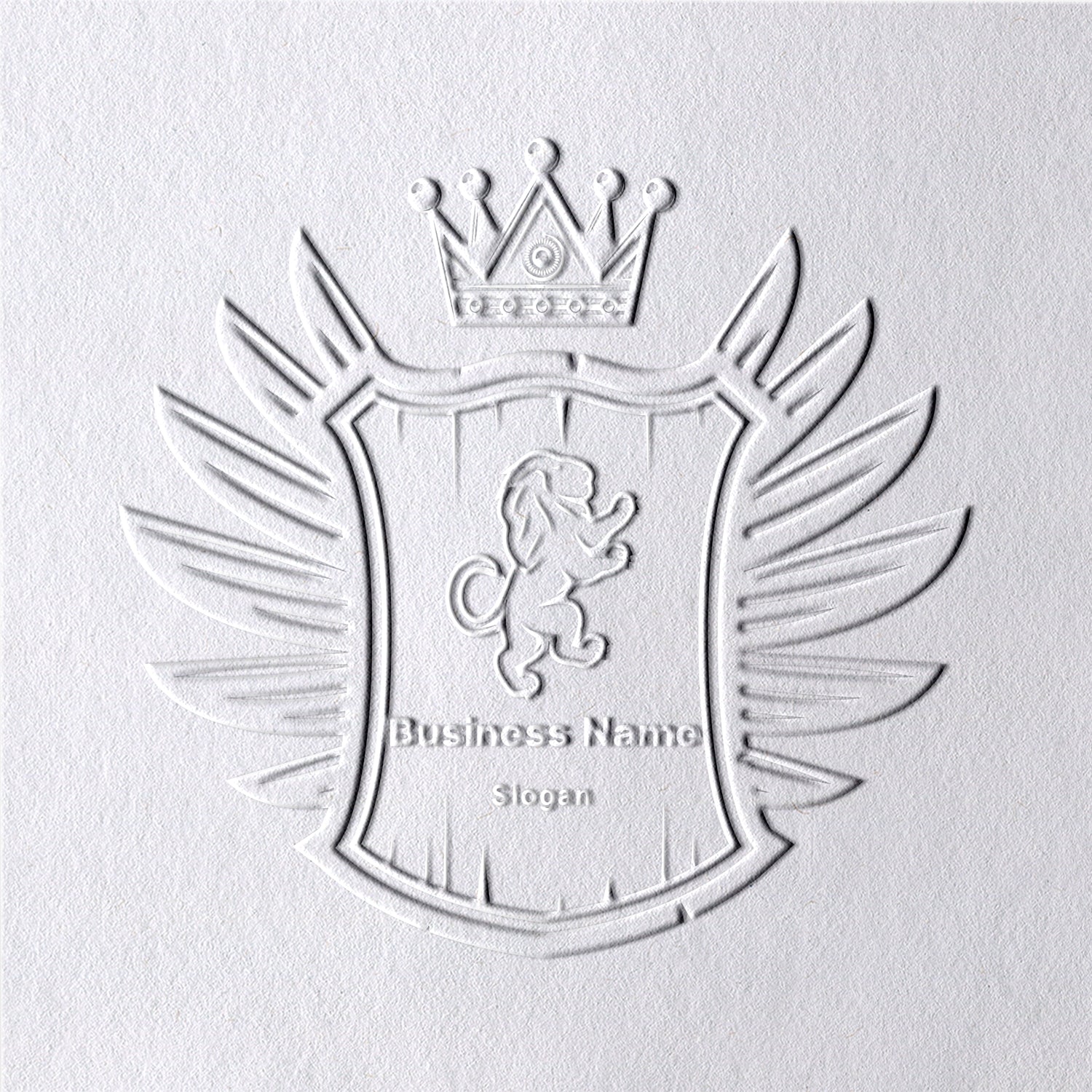 Sello en Seco de Logo Personalizado - Estilo 27 271