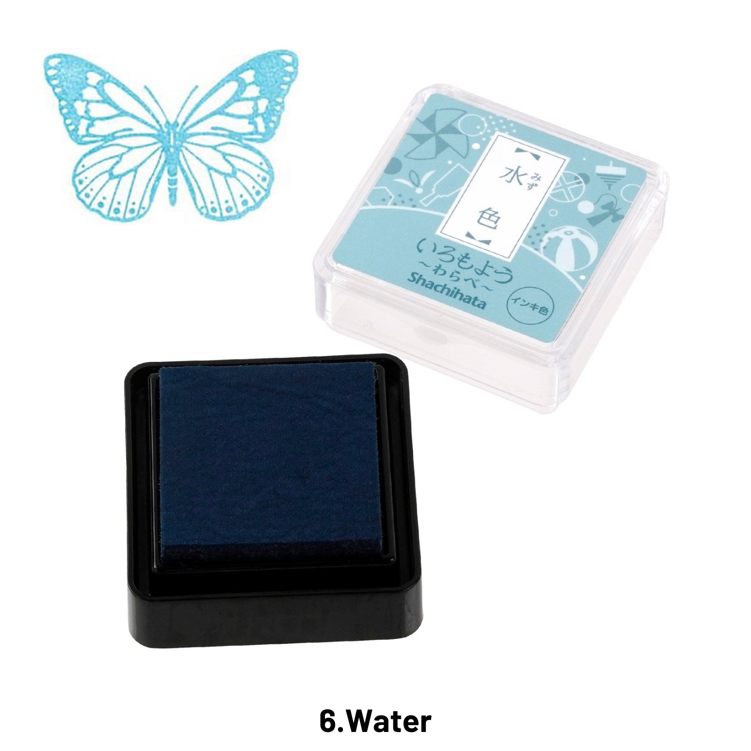 Japanese Shachihata Mini Oil-based Paint Rubber Stamp Pad 12