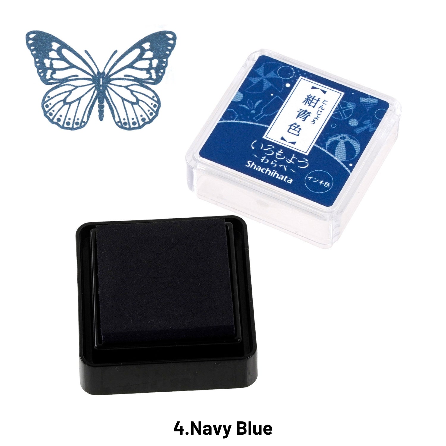 Japanese Shachihata Mini Oil-based Paint Rubber Stamp Ink Pad (29 Colors) 3