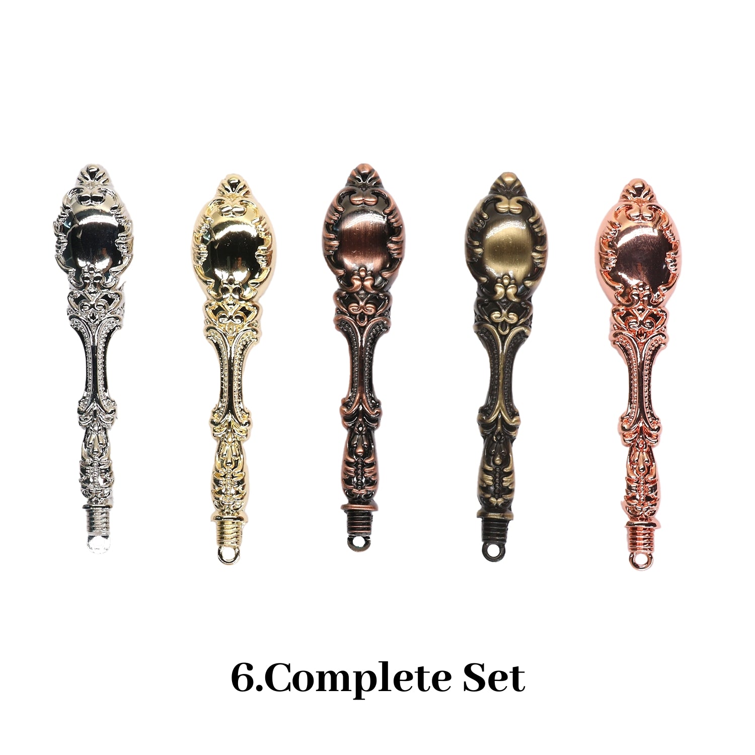 Metall Siegelwachs Stempelgriff 6