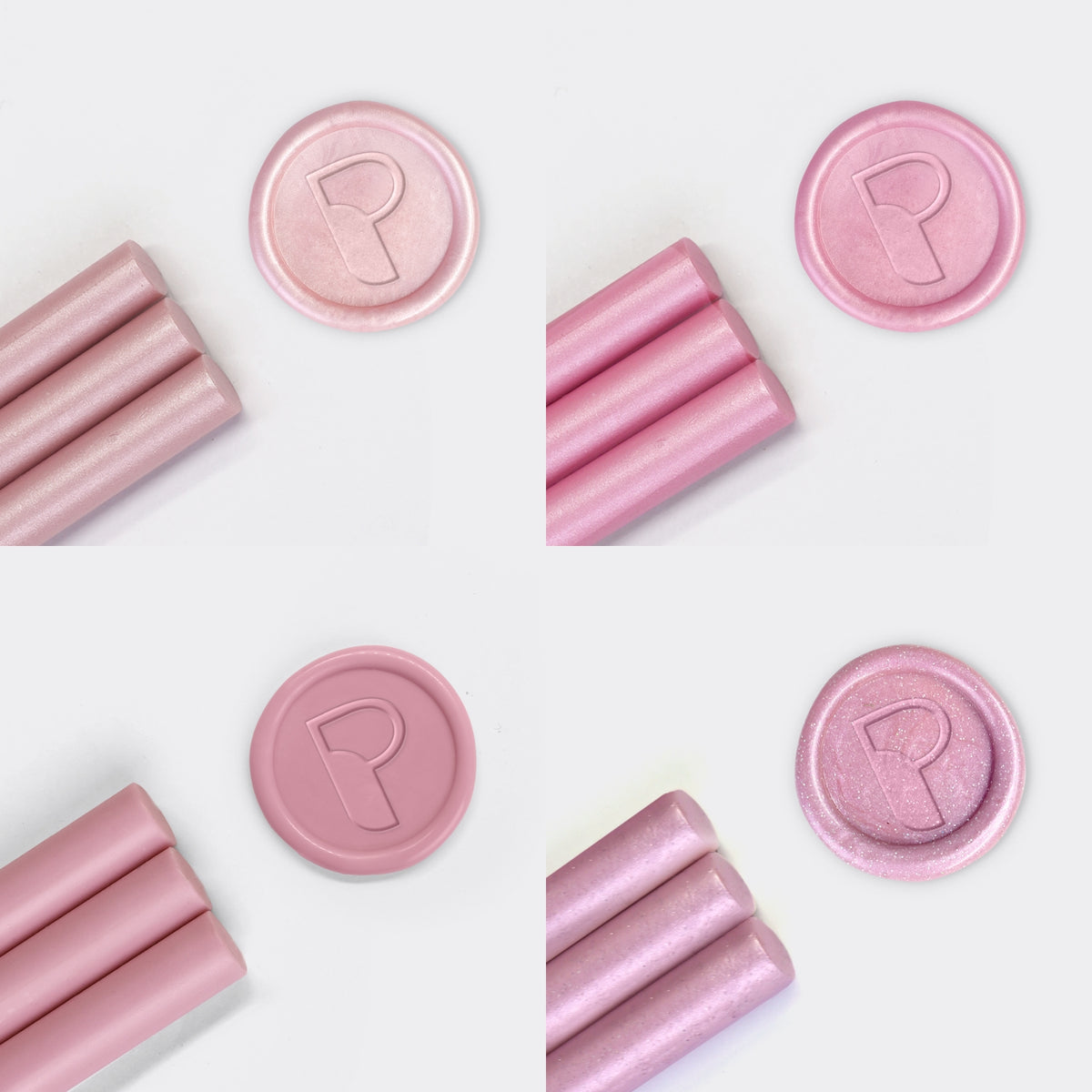 Rosa Siegelwachs-Sticks Set (Zufällige 20 Stück)11