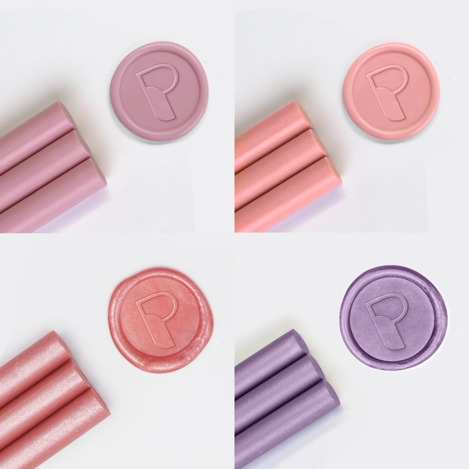 Rosa Siegelwachs-Sticks Set (Zufällige 20 Stück)13