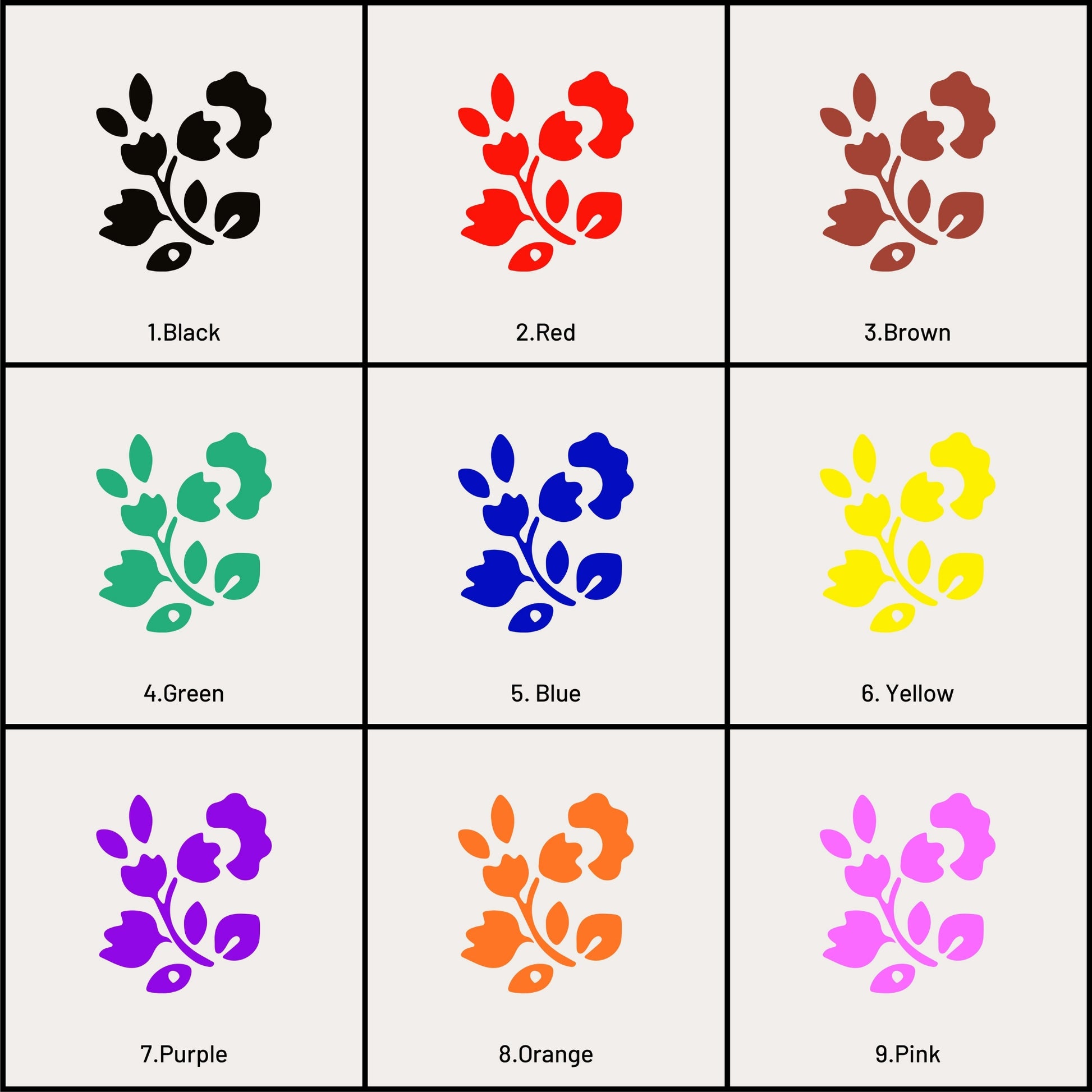 Personalisierter Selbstfärbestempel Gummistempel – Branding Farbe