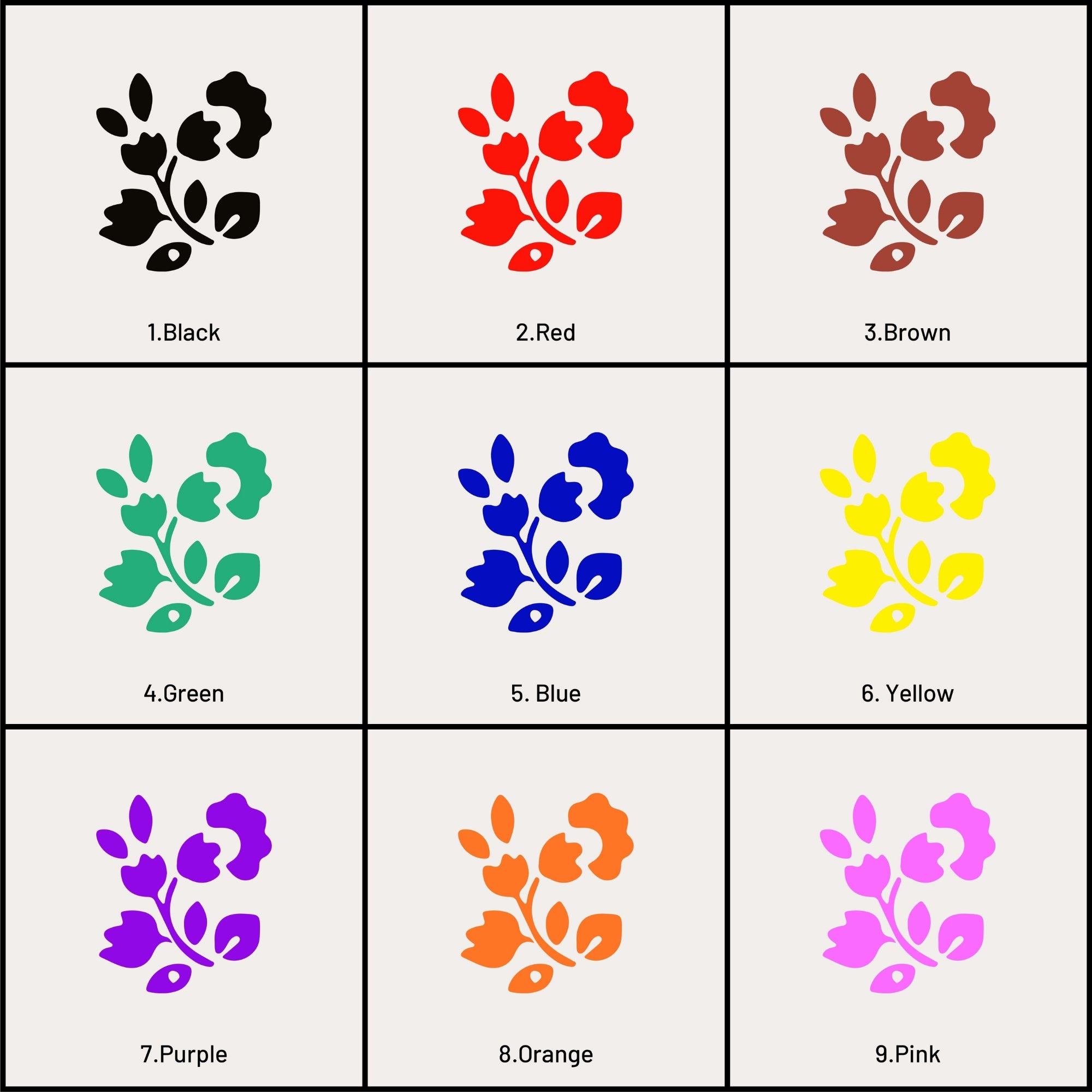 Personalisierter Selbstfärbestempel Gummistempel – Branding Farbe