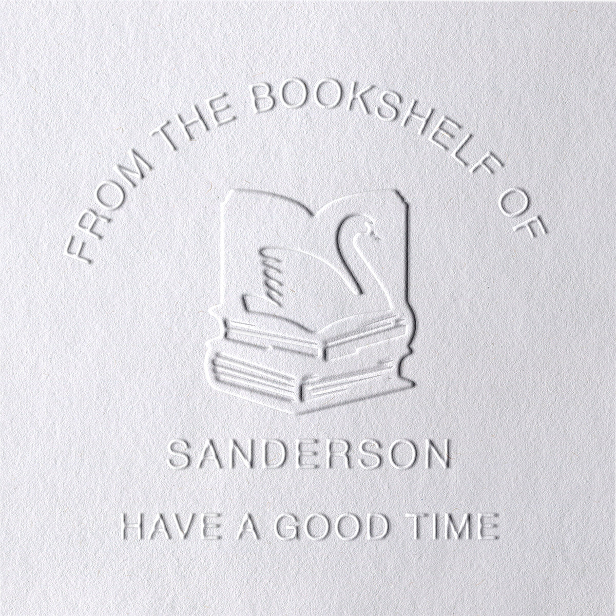 Custom Swan Book Embosser1