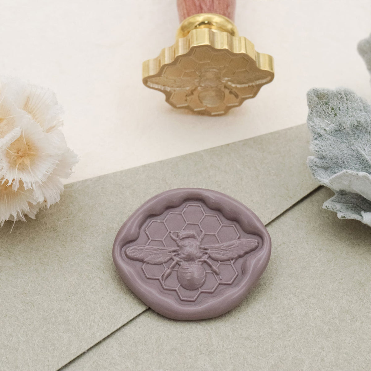 Stamprints Sello de Lacre de Abeja en Relieve 3D 1