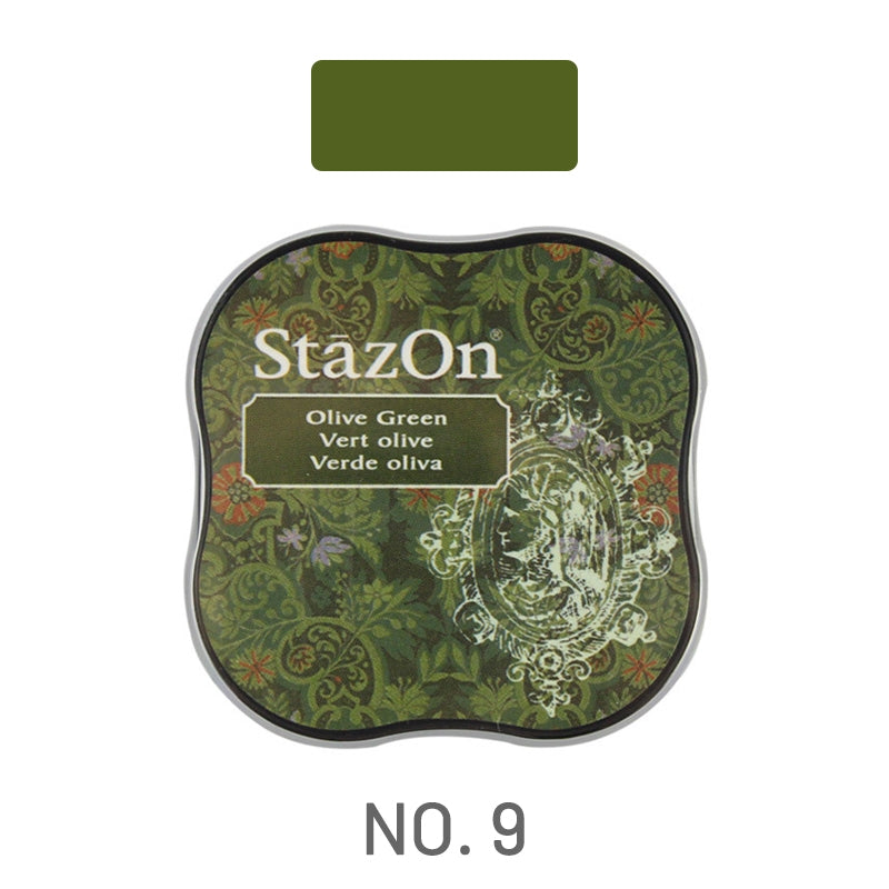 StazOn Retro Ölbasiert Schnelltrocknend Pigmenttinte Stempelkissen9
