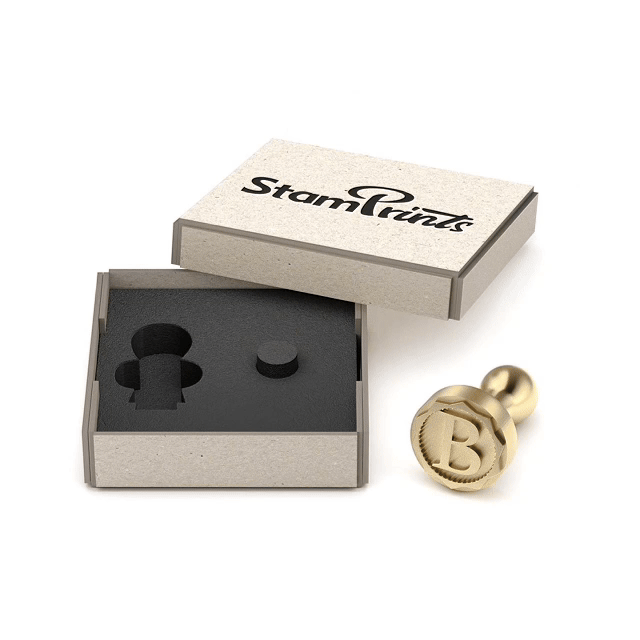 personalisiertes Eis Stempel Geschenkpaket Schaufenster